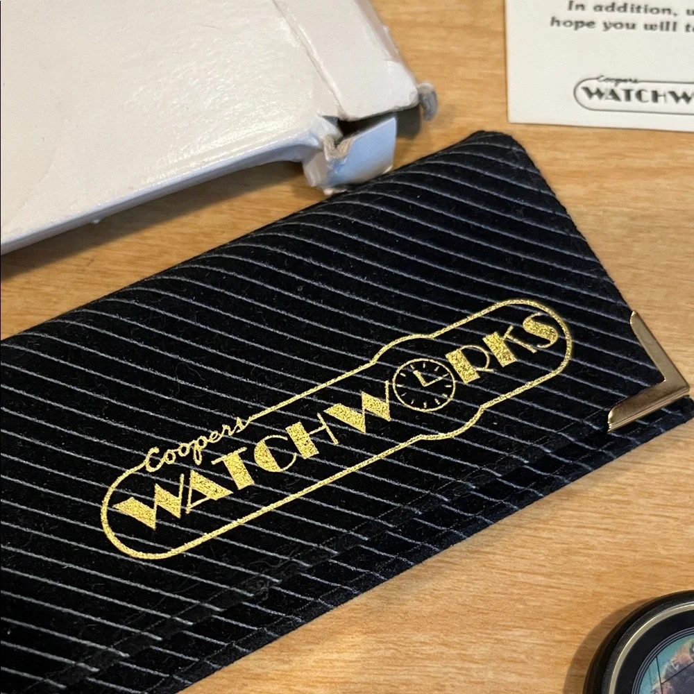 coopers watchworks stylish black